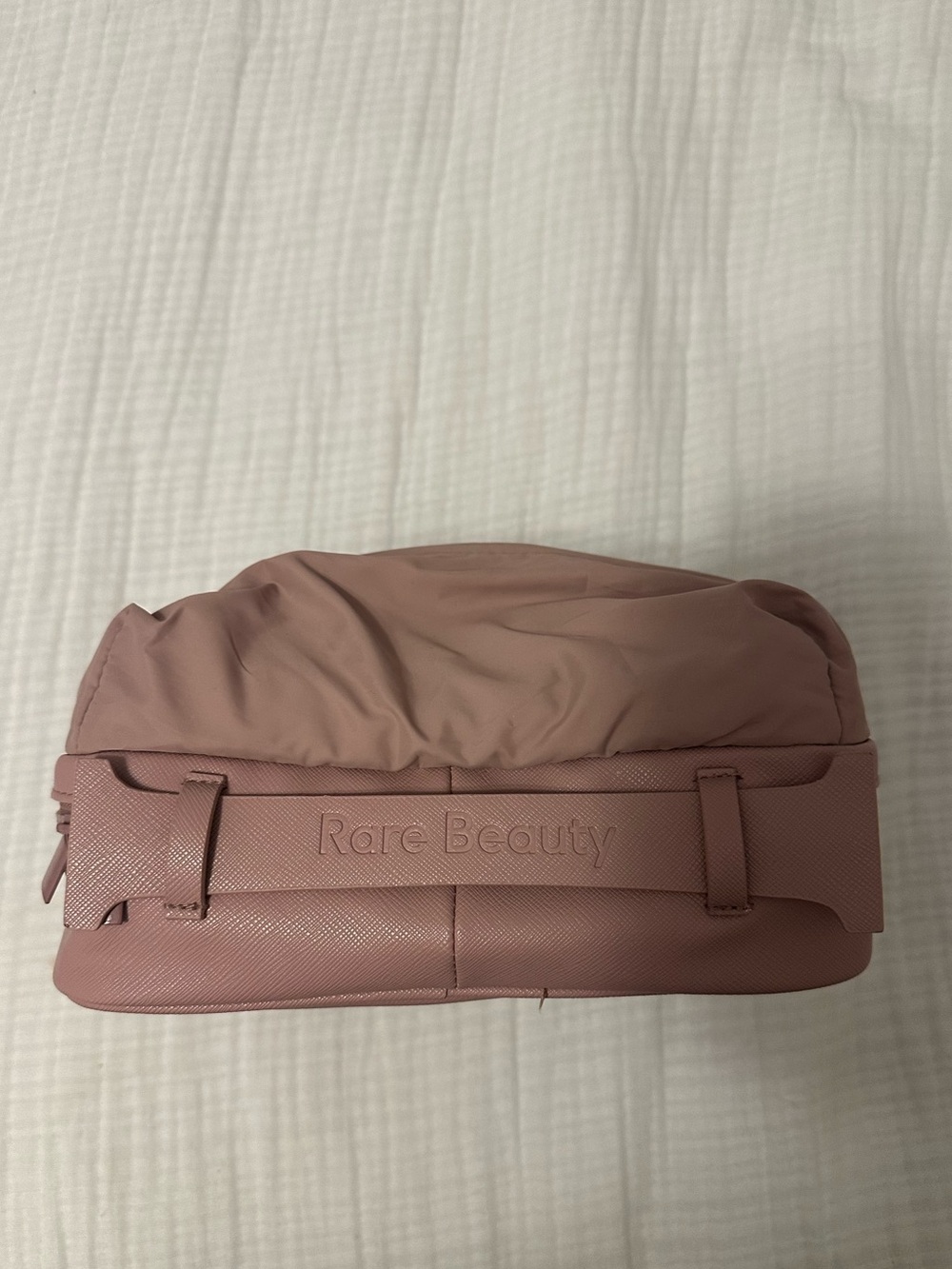 Rare Beauty Puffy Toiletry Bag in Mauve - Picture 3 of 10
